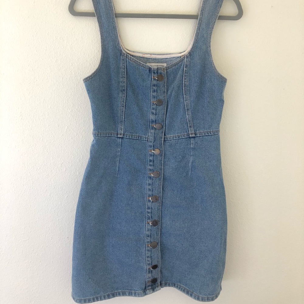 UO denim dress